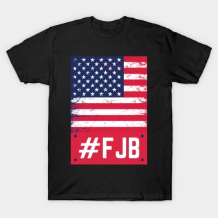 FJB Pro America US Distressed Flag vintage T-Shirt